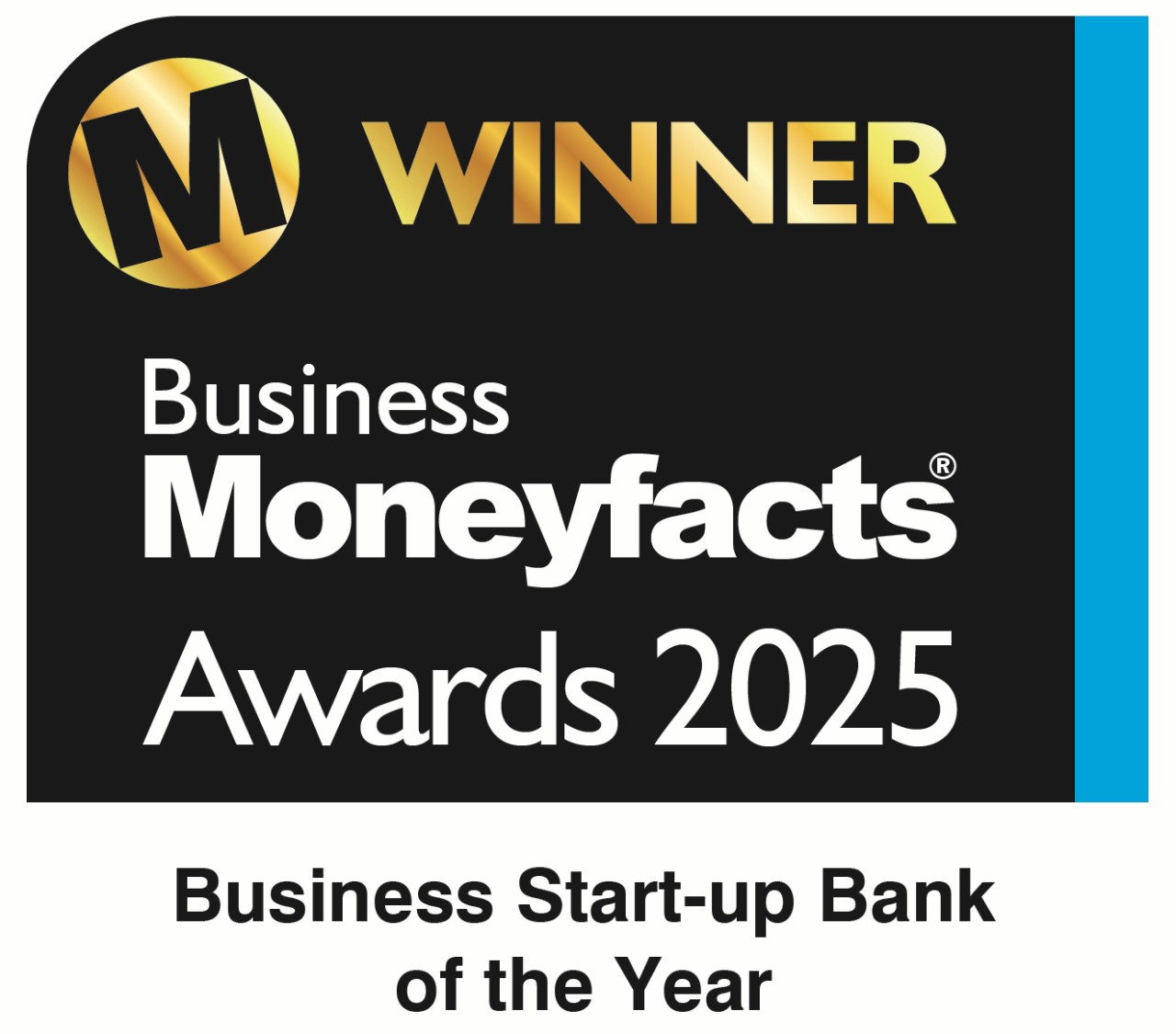 Winner - Business Moneyfacts Awards 2024, business start-up bank of the year