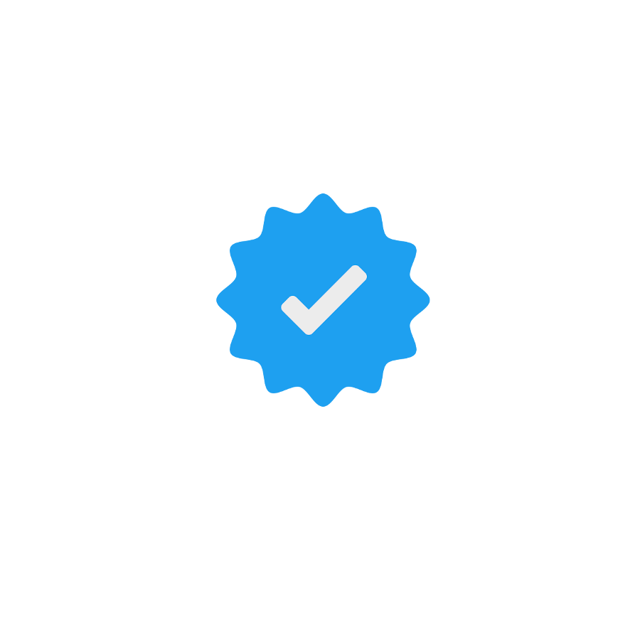 Verified business badge
