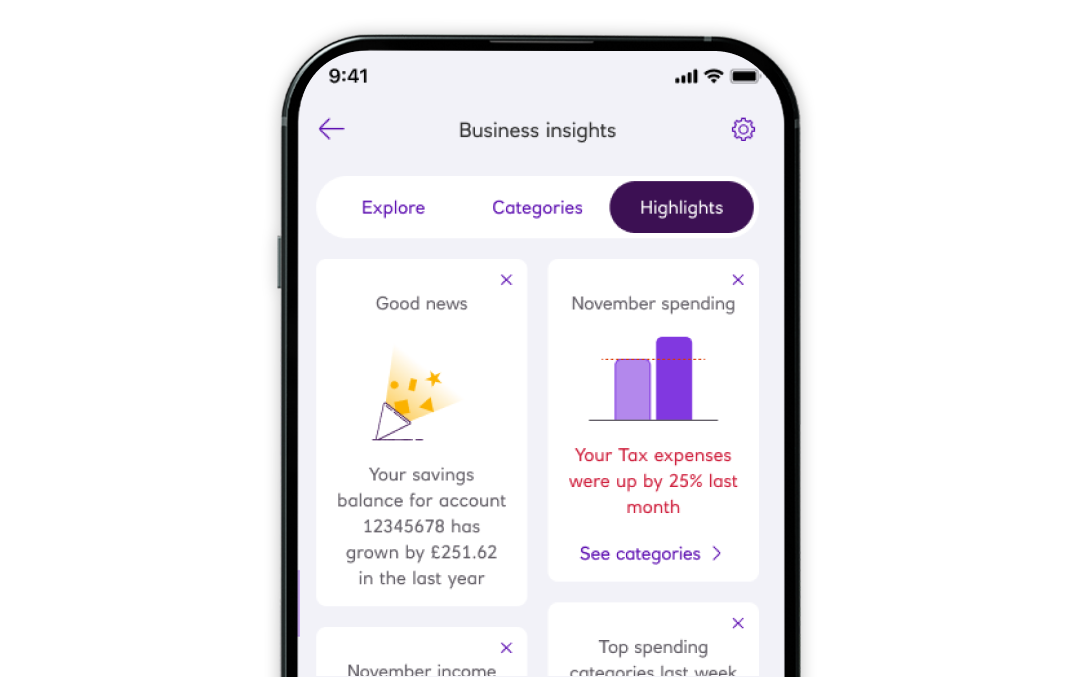 Mobile app screenshot