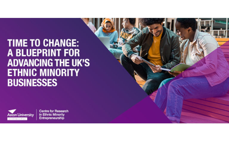 Time to change: a blueprint for advancing the UK's ethnic minority businesses