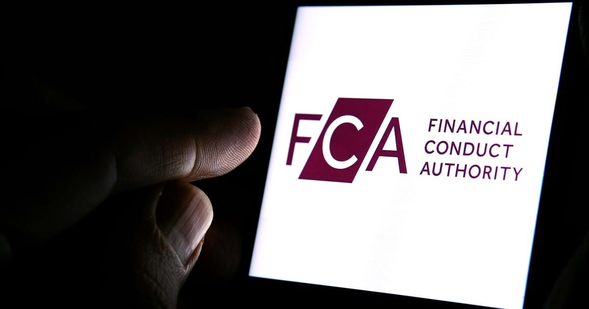 Financial Conduct Authority header image