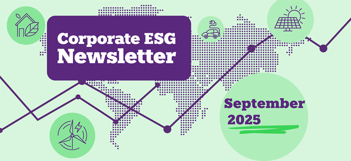 Corporate ESG Newsletter - September 2025