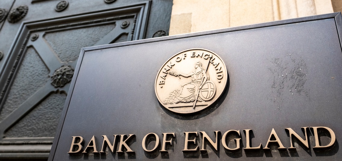 bank of England sign