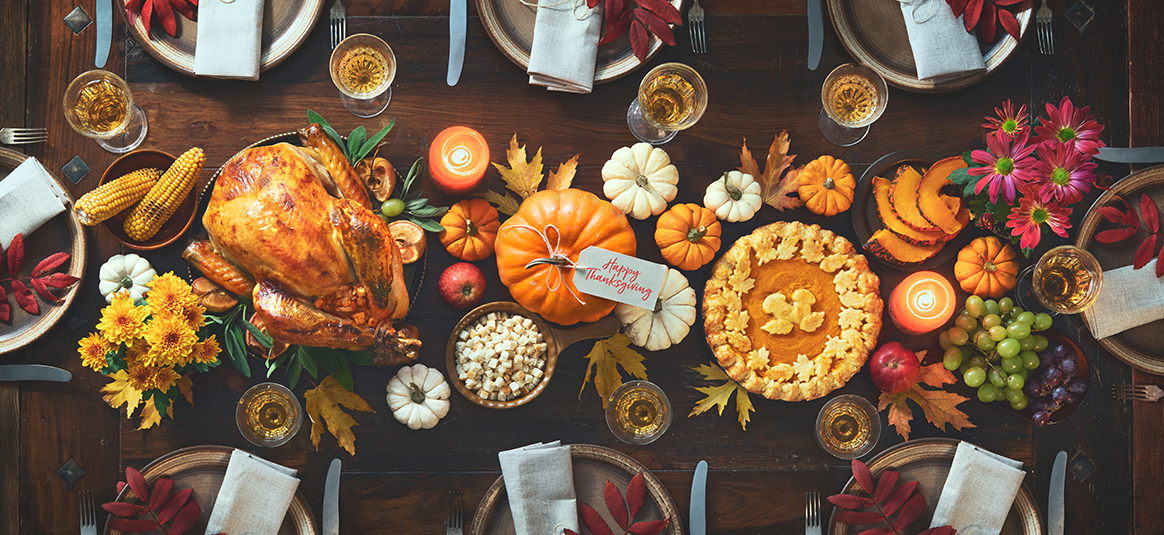 A thanksgiving banquet.