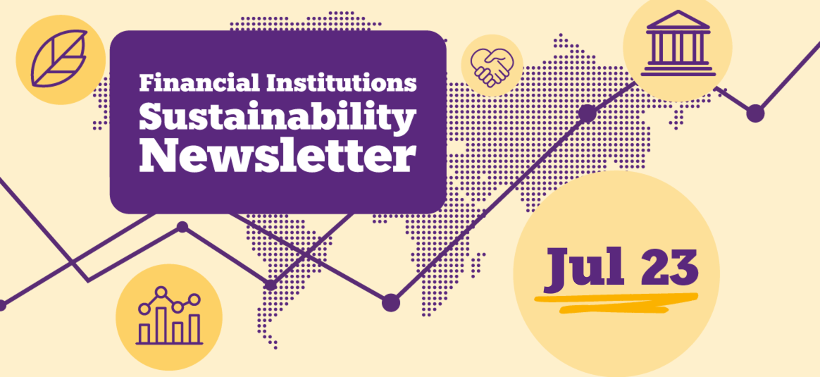 Financial Institutions Sustainability newsletter July 2023