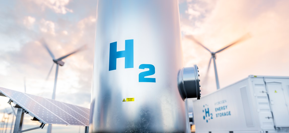 Hydrogen energy storage container
