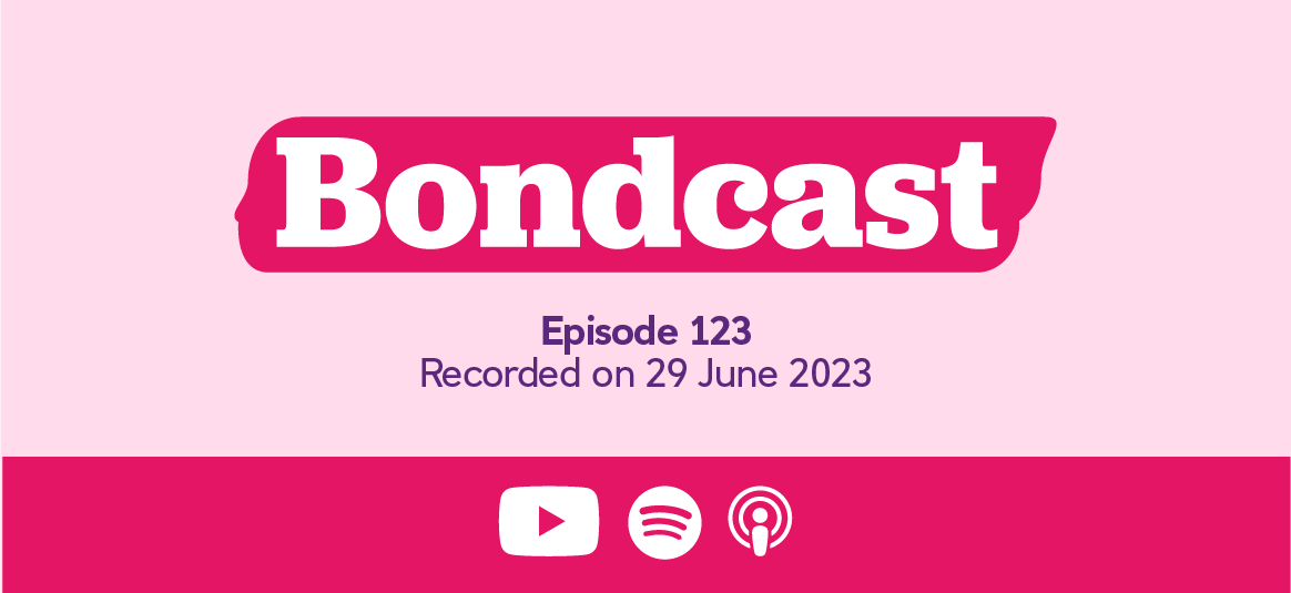Bondcast Episode 123 - Recorded 29 June 2023