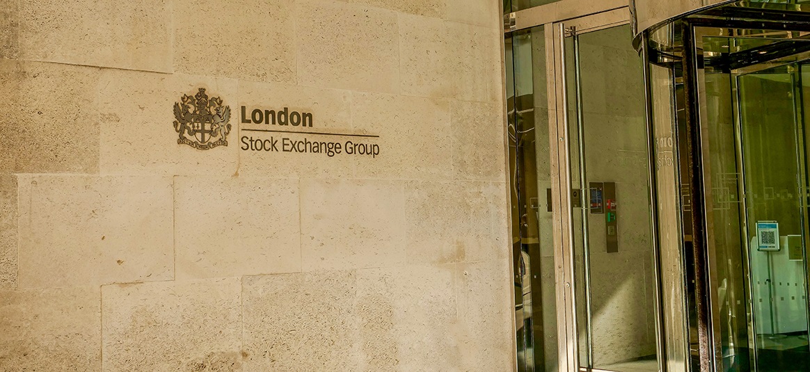 photo of entrance to London Stock Exchange Group building