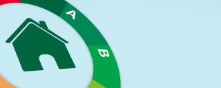 Green-rating dial for sustainable housing.