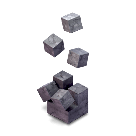 Stacked blocks
