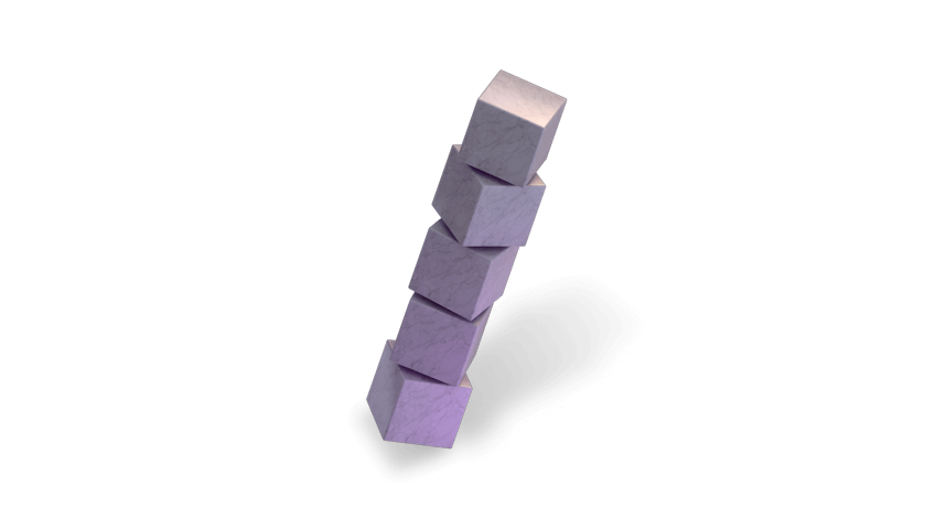 Stacked blocks