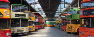 Vintage bus collection, driving social and community stories for generations. 