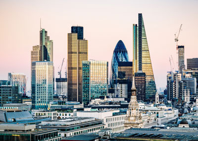 Photo of London skyline