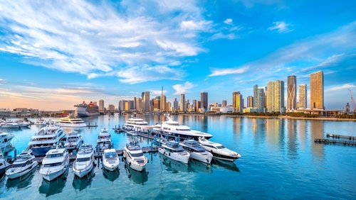Picture of boats in docks