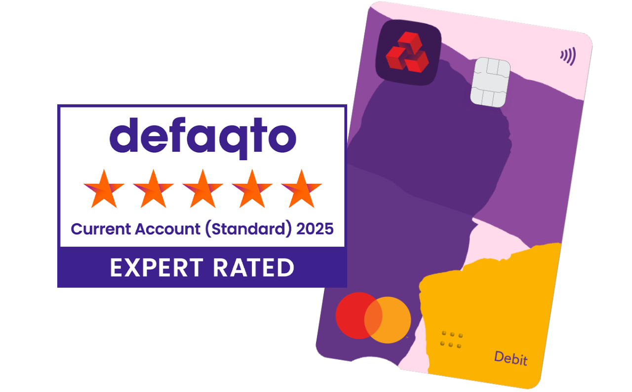 Defaqto 5 star rated current account in 2025