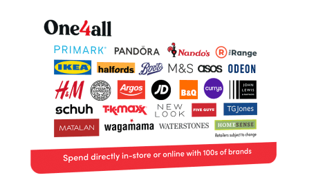 One4All gift card image