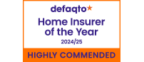 Defaqto highly commended badge 2025
