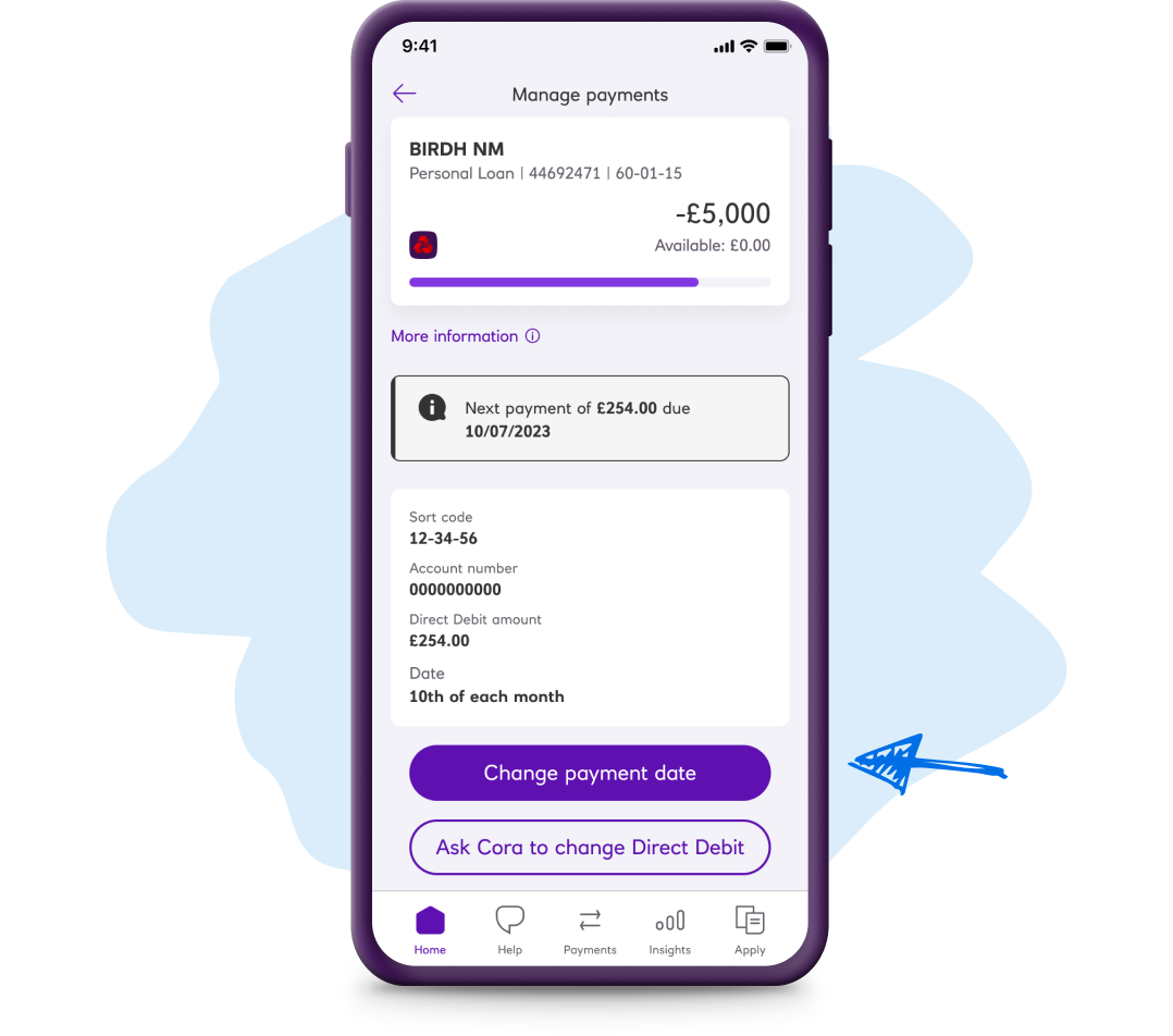 Change your payment date