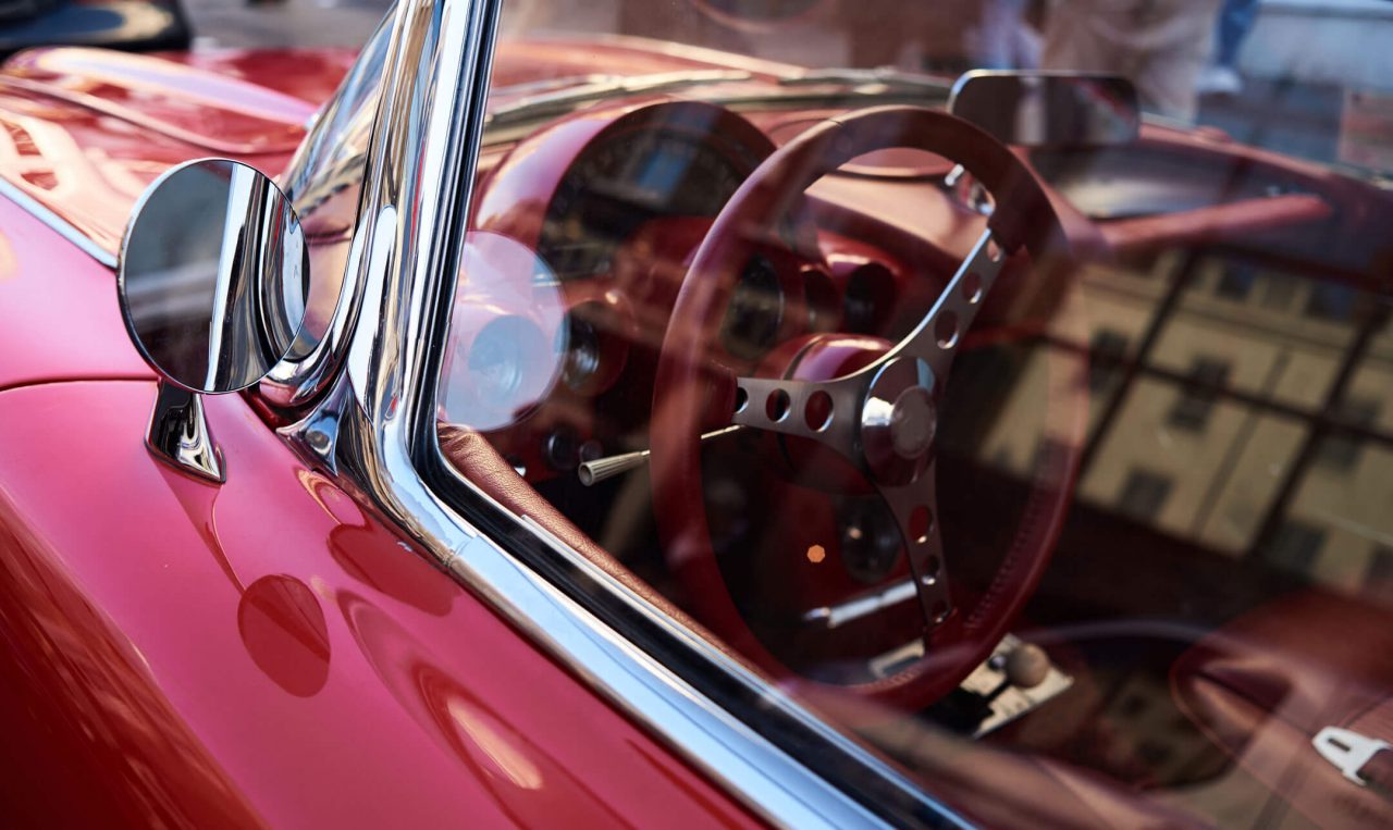 classic car close-up