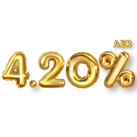 4.20% rate on our 1 year Fixed Rate ISA 